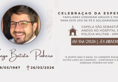 Convite para Missa de 7º Dia de Falecimento