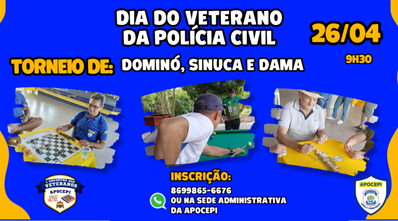Convite Especial aos Sócios Veteranos Convite Especial aos Sócios Veteranos