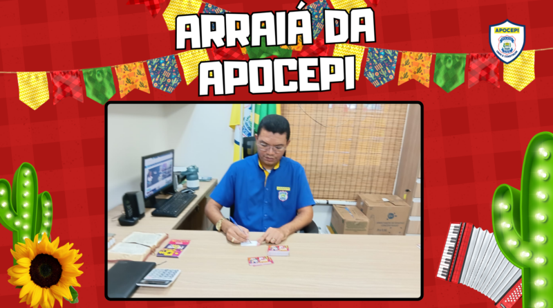 Arraiá da Apocepi: exibíveis já estão sendo entregues Arraiá da Apocepi: exibíveis já estão sendo entregues