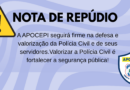 Nota de repúdio