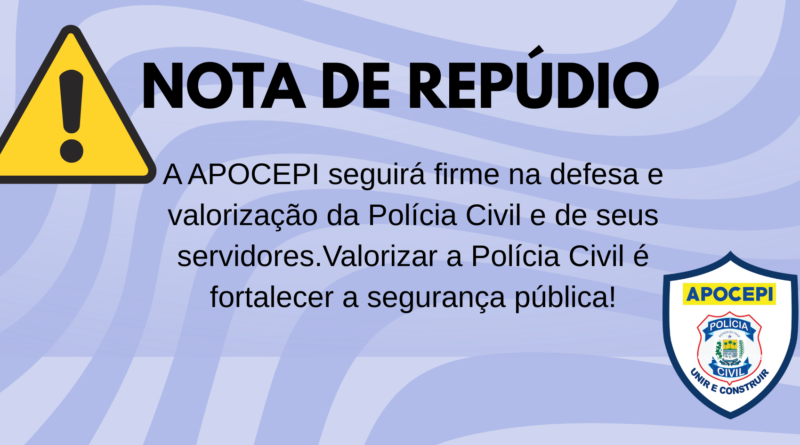 Nota de repúdio