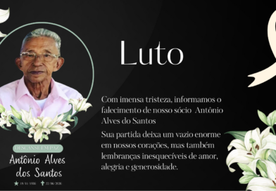 Nota de pesar! Nota de pesar!