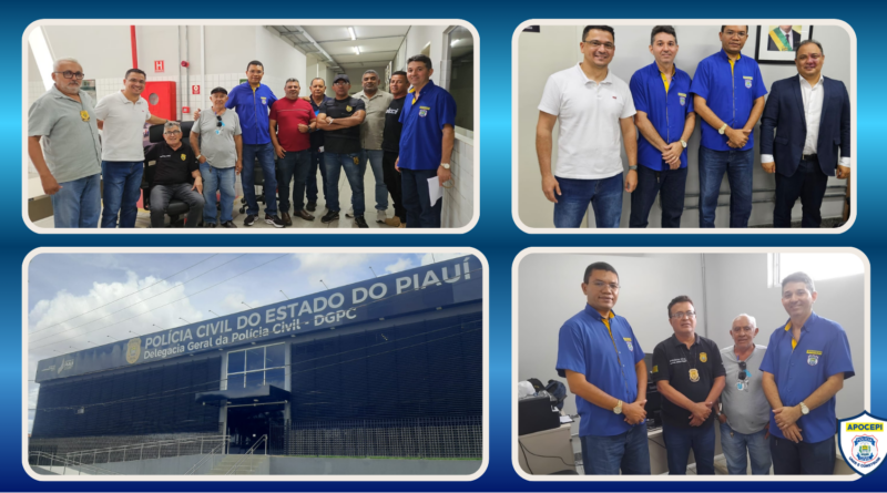 Diretoria da Apocepi visita a Delegacia Geral