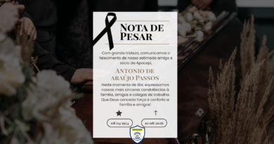 Nota de pesar! Nota de pesar!