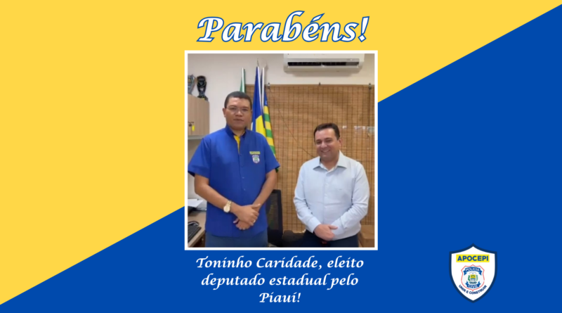 Parabéns, Toninho Caridade!